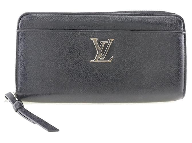 Zippy Louis Vuitton Lockme Cuir Noir  ref.951197
