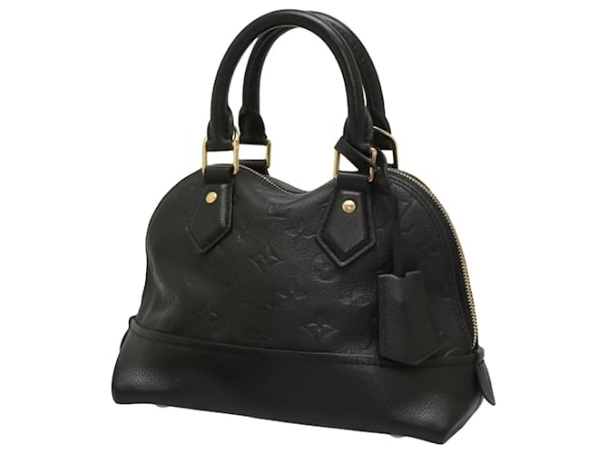 Louis Vuitton Black Monogram Empreinte Neo Alma PM Leather ref.951498 -  Joli Closet