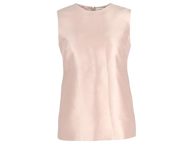 Tory Burch Silk Sleeveless Blouse in Pink Silk  ref.951757