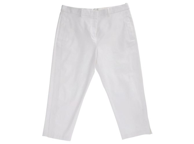 Pantalones de pernera recta Jil Sander en algodón blanco
