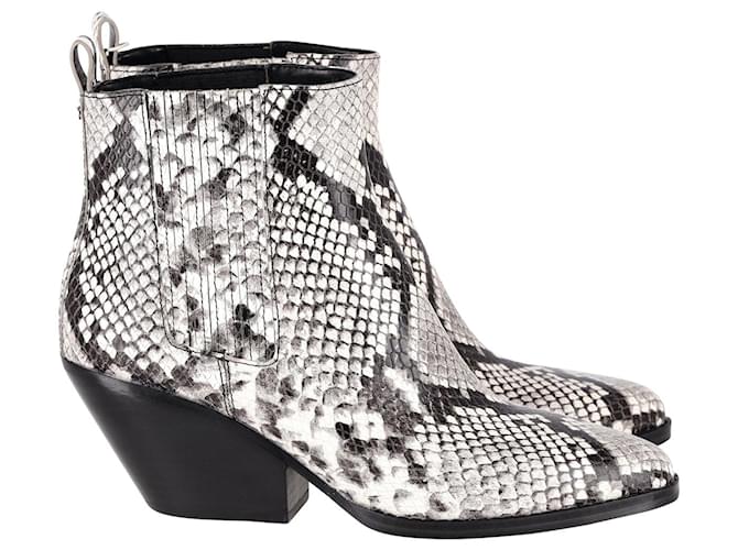 Michael Michael Kors Sinclair Ankle Boots in Animal Print Leather  ref.951837