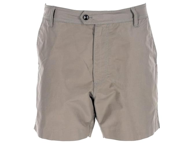 Pantalones cortos de vestir Tom Ford Technical Faille en poliéster caqui Verde  ref.951864