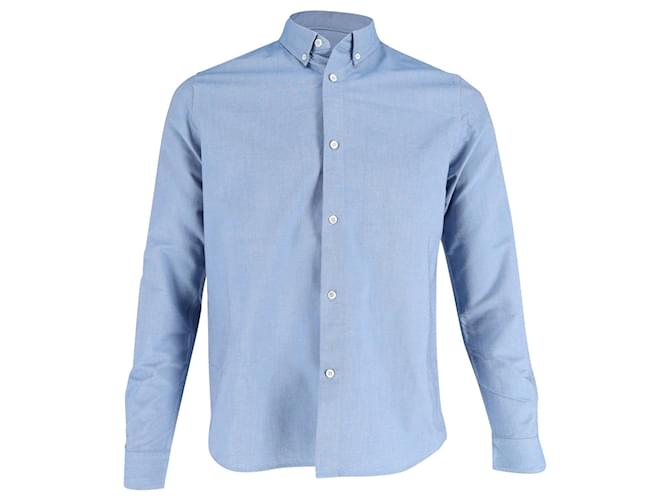 Apc a.P.C. Classic Oxford Dress Shirt in Blue Cotton Light blue  ref.951881