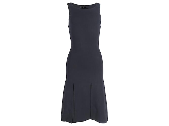 Proenza Schouler Back Cutout Dress in Black Rayon Cellulose fibre  ref.952047