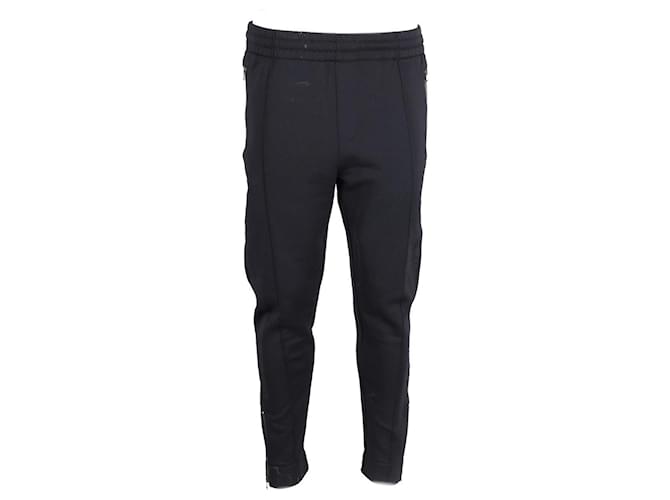 Autre Marque Ami Paris zip pockets Track Pants in Black Nylon Polyamide  ref.952081