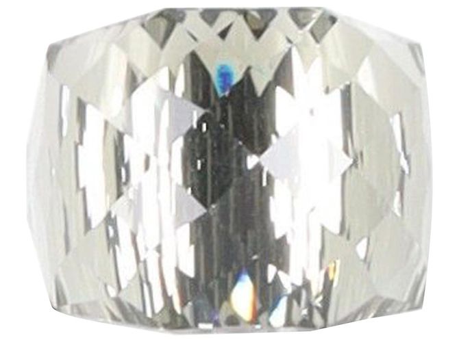 Swarovski Nirvana Ring in Silberkristall Metallisch