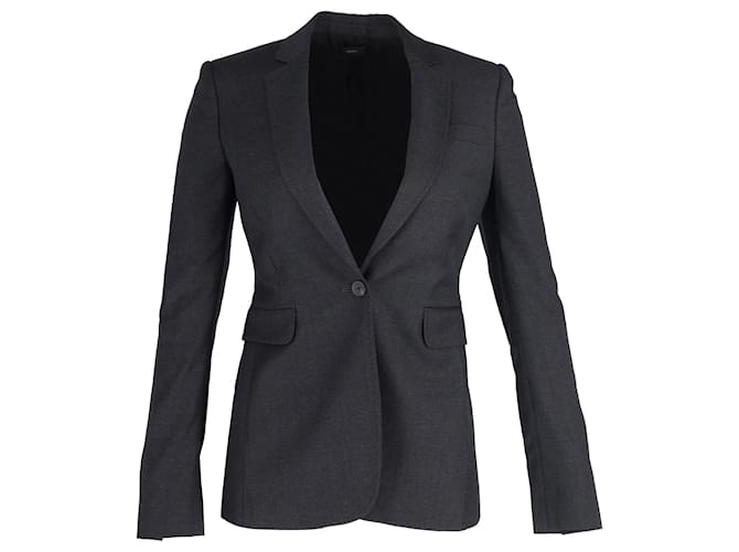 Joseph Tailored Slim Fit Blazer in Grey Wool   ref.952161