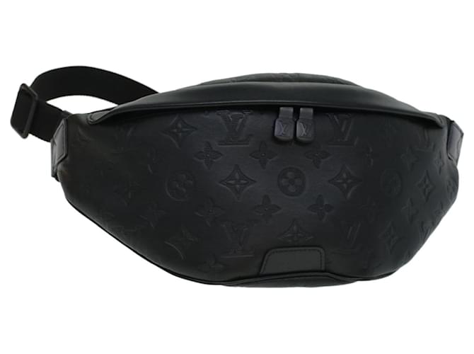 Louis Vuitton, Bags, Louis Vuitton Monogram Shadow Discovery Bum Bag Pm  Body Bag Leather Noir