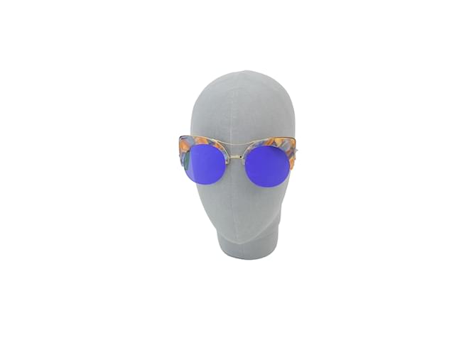 Autre Marque GENTLE MONSTER Gafas de sol Metal Azul  ref.952464