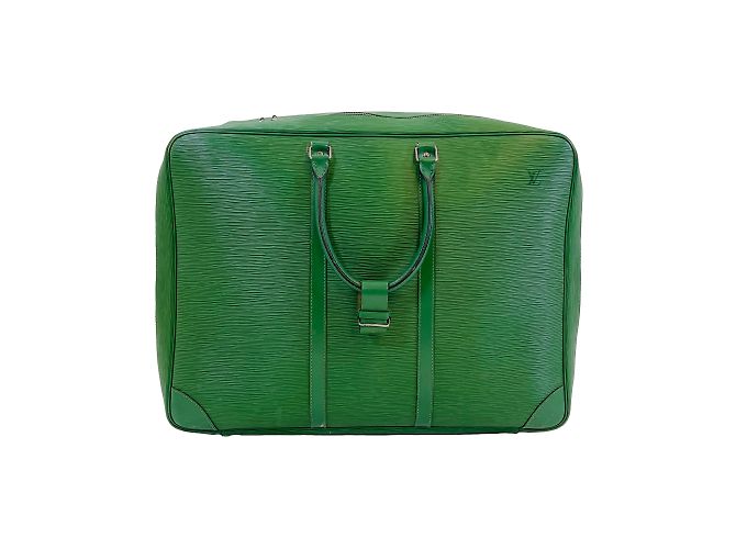Sirius Bolsas de viagem LOUIS VUITTON em couro Verde