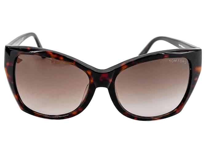 Tom Ford occhiali da sole Marrone Plastica  ref.952628