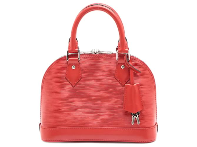 Louis Vuitton Alma BB Epi Red 2-way top handle Leather  ref.952656