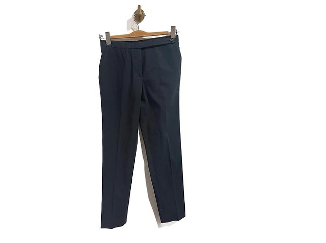 Pantalones PRADA T.IT 38 Algodón Azul