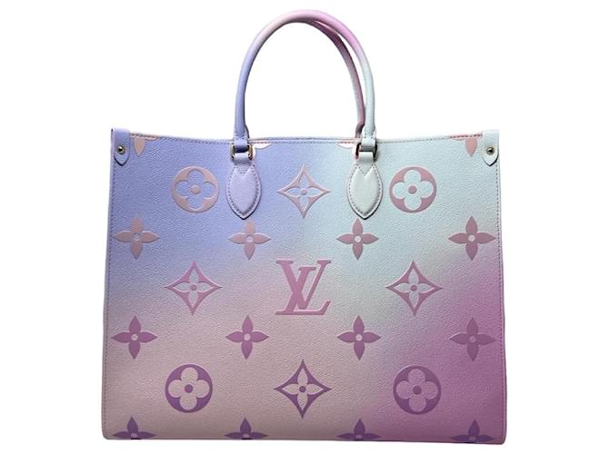 Louis Vuitton Sunrise Pastel Onthego PM Tote Crossbody Bag