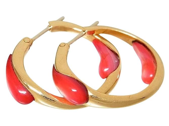 Autre Marque ***Mattioli Gold Hoop Earrings Multiple colors Yellow gold  ref.952841