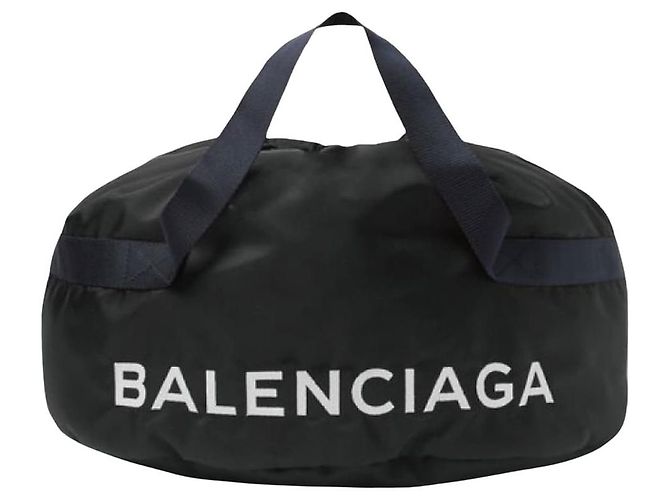 ***Balenciaga Reisetasche Schwarz Marineblau