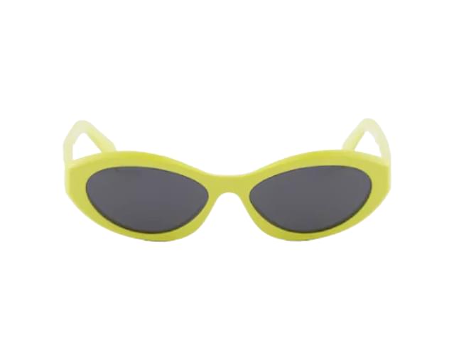 PRADA Gafas de sol T.  el plastico Amarillo Plástico  ref.952909