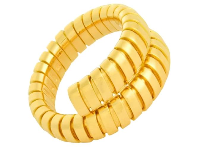 Bulgari ***Bvlgari Gold Tubogas Ring Yellow Yellow gold  ref.952920