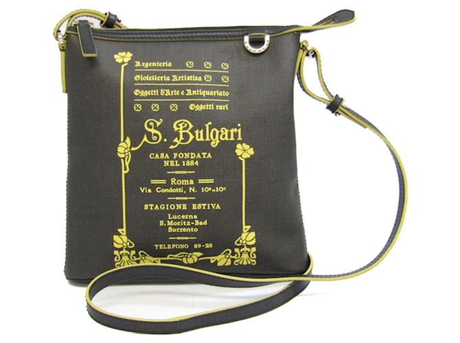 Bulgari Collezione 1910 Braun Leder  ref.952934