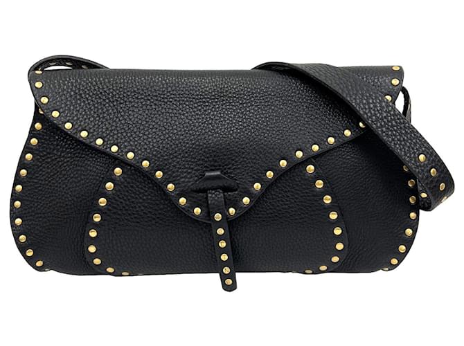 Céline Poulbot Negro Cuero  ref.952980