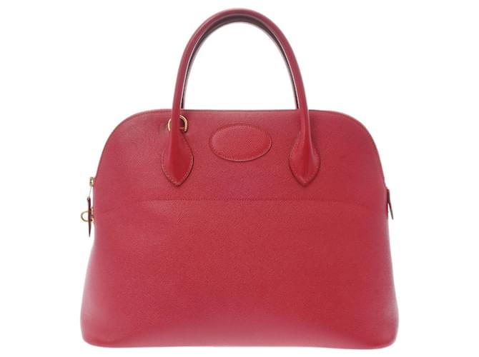 Hermès Bolide Red Leather  ref.953248