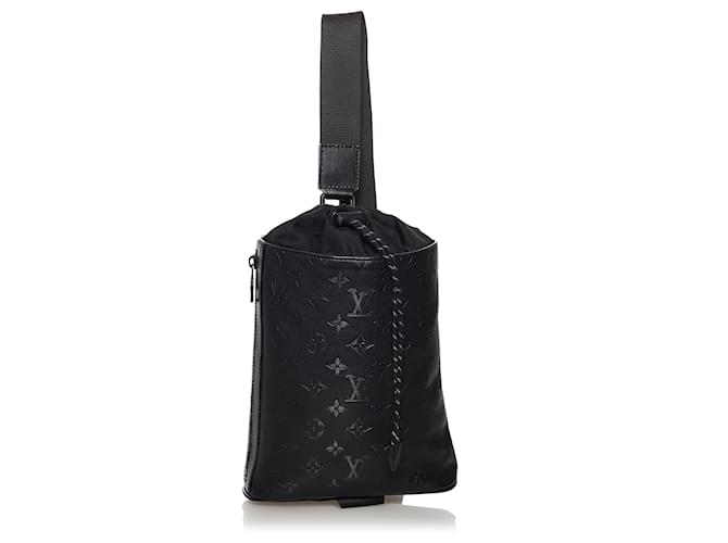 Louis Vuitton Modular Sling Monogram Eclipse Shoulder Bag Black