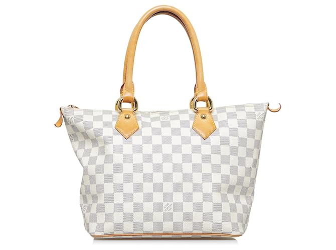 Louis Vuitton Saleya PM Damier Azur Canvas - White in 2023  Louis vuitton  damier azur, Louis vuitton damier, Louis vuitton