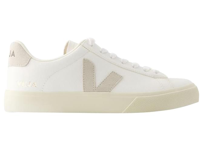 Campo Sneakers - Veja - Leather - White Suede Pony-style calfskin  ref.953655