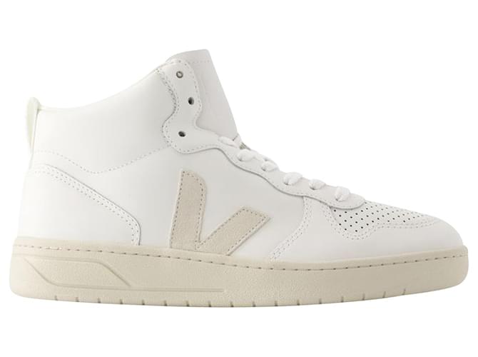 V-15 Sneakers - Veja - Leather - Natural White  ref.953672