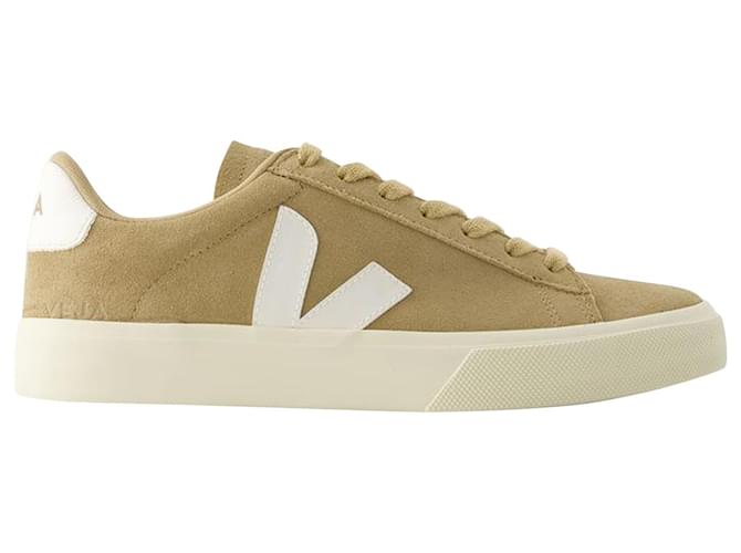Campo Sneakers - Veja - Leather - Dune White Brown  ref.953753