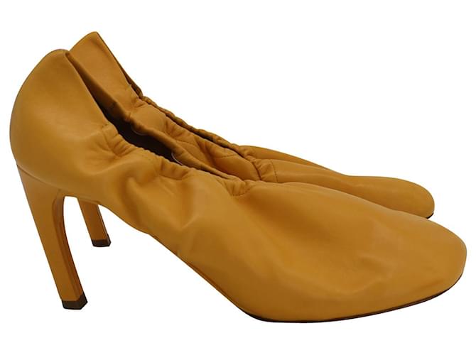 Sapatos Crossover Dries Van Noten em couro amarelo  ref.953755