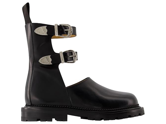 AJ1288 Boots - Toga Pulla - Leather - Black  ref.953845
