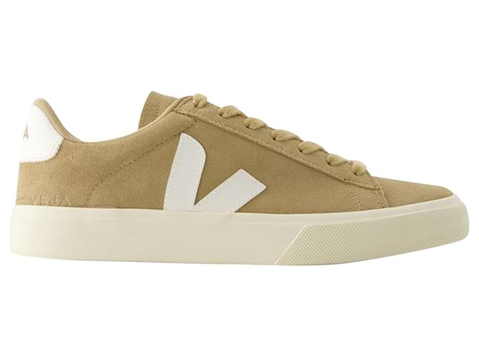 Campo Sneakers - Veja - Leather - Dune White Brown  ref.953921