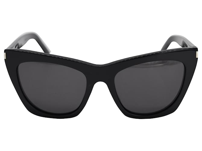 Kate Cat Eye Sunglasses in Grey - Saint Laurent