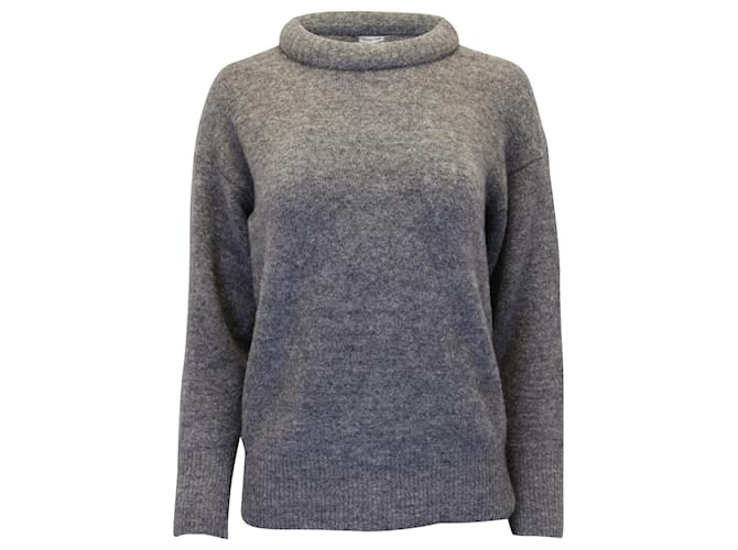 Suéter de malha Isabel Marant Etoile gola alta em mistura de lã cinza  ref.953996