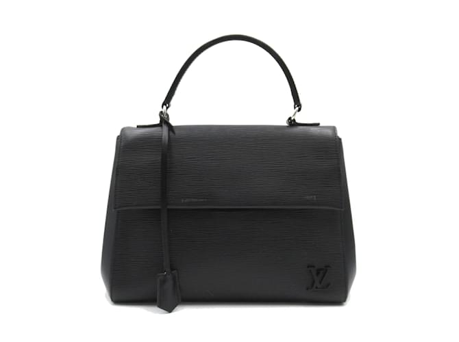 Louis Vuitton Epi Cluny M52252 Black Leather Pony-style calfskin
