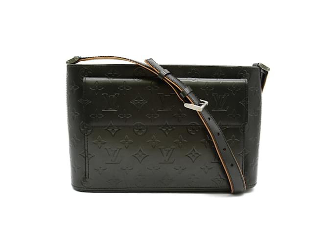 Louis Vuitton Alston Monogram Matte Black Shoulder Bag