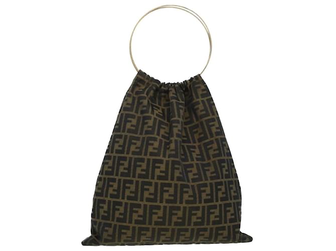 Fendi Zucca Logo Bucket Bag