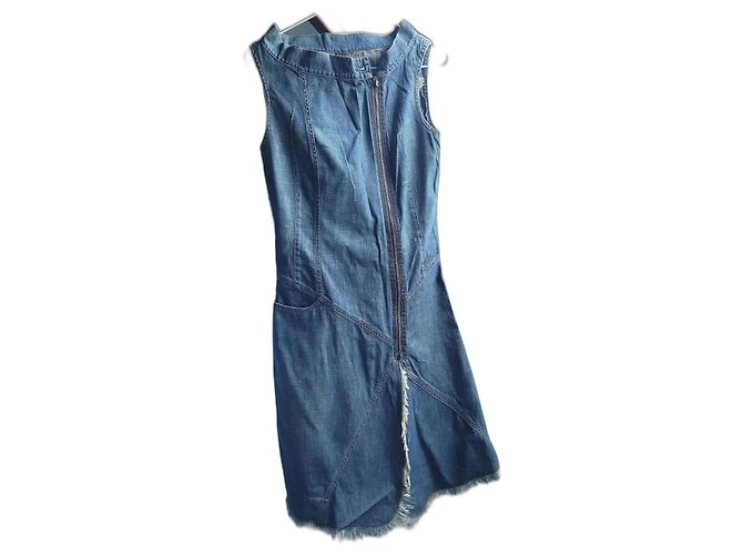 Abito in denim blu Plein Sud