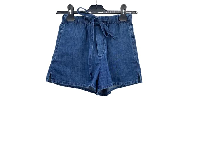 VALENTINO GARAVANI  Shorts T.IT 36 cotton Blue  ref.954334