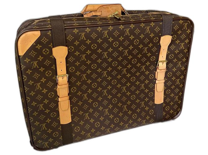 Satellite Louis Vuitton Valigia satellitare 65 Marrone