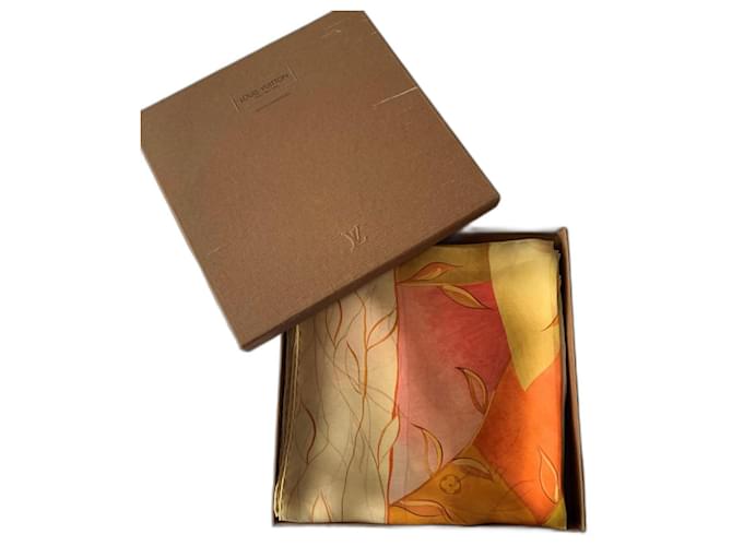 Louis Vuitton Sciarpe di seta Multicolore