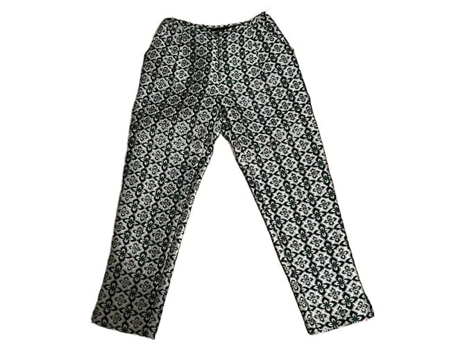 Autre Marque Pants, leggings Silvery Synthetic  ref.954352