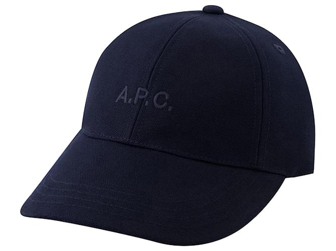 Apc Charlie Cap - A.P.C. - Cotton - Dark Navy Blue  ref.954825