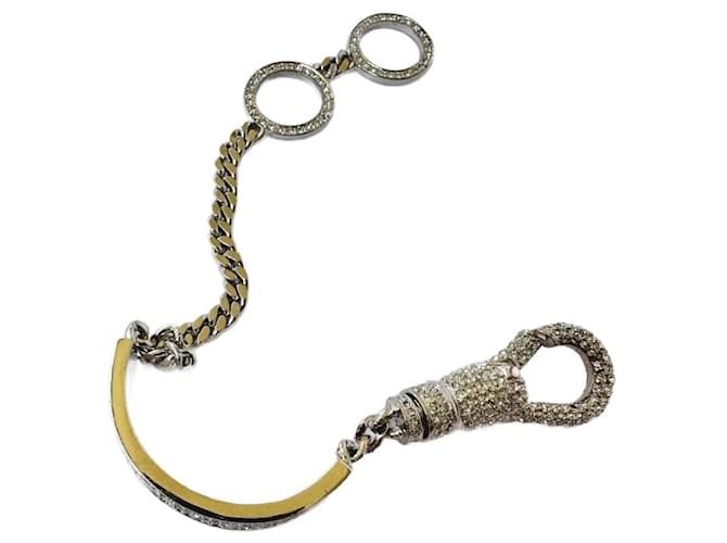 Bracelet Christian Dior “Hardcore Dior” Silvery Metal  ref.955056