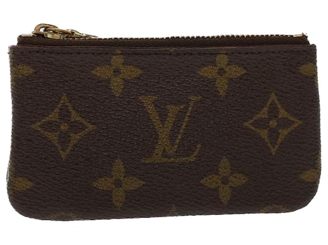 Louis vuitton monogram canvas pochette online cles