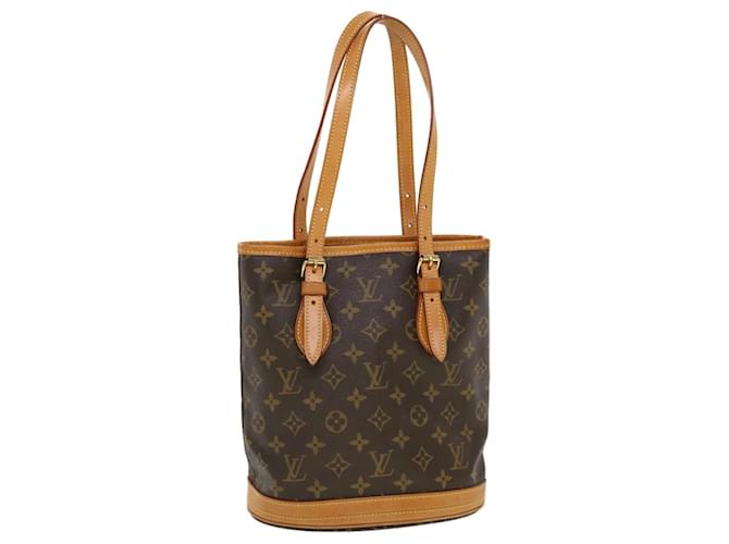 Louis Vuitton Monogram Marais Petite Bucket PM Tote Bag