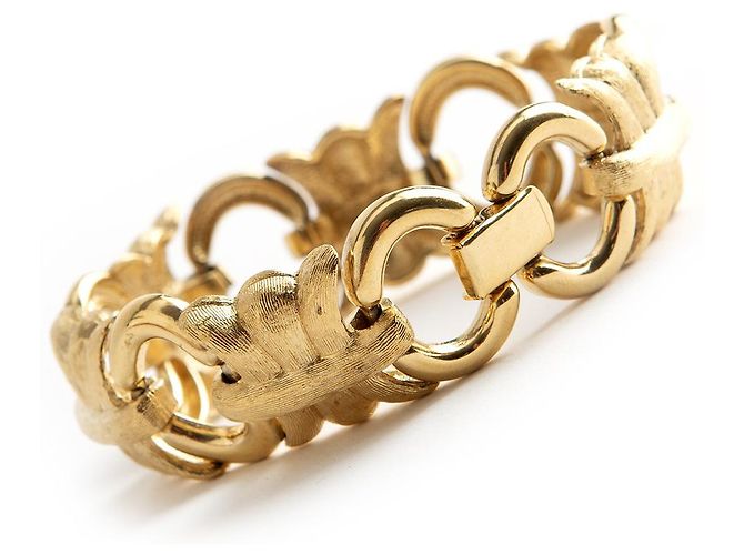 Pulseira de corrente em metal dourado Givenchy