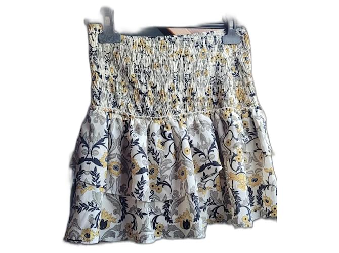 KOOKAÏ Skirts Yellow Polyester  ref.955227