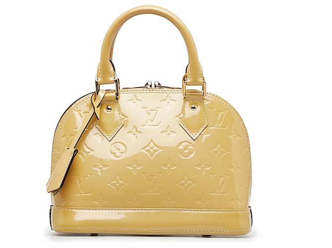Louis Vuitton Epi Alma GM - Yellow Handle Bags, Handbags